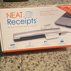 Neat Receipts. Brand new in box